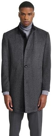 Donkergrijze Tussenjas - Zonder Capuchon - Met Stretchfunctie