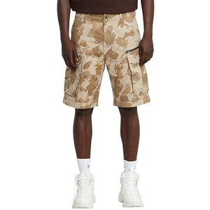 G-Star RAW Rovic Zip Relaxed Shorts, meerkleurig (Dk Brick Gd Glitch Beach Camo D08566-d955-h174), 32W