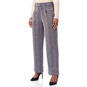 ICHI Ihkate Structure Pa Casual zakelijke broek voor dames, 194008/Zwart, L