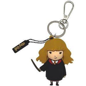 WONDEE Disney Harry Potter 2-in-1 sleutelhanger + USB-stick grappig 32 GB Hermelien Granger figuren, officiële Harry Potter-fanartikelen, Harry Potter-geschenken voor kinderen, vrouwen en mannen