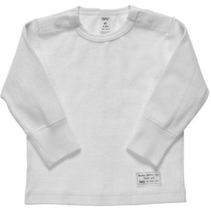 Eco by Naty Baby-Girls witte trui 50/56 Cardigan Sweater, wit, 50