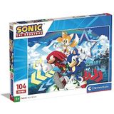 Puzzel 104 Stukjes Super Sonic (Kinderpuzzels, 6+)