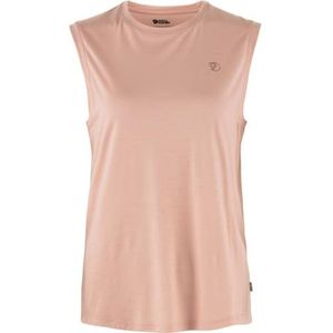 Fjällräven 84781-302 Abisko Wool Tank Top W Dames Chalk Rose Maat M, krijt roos, M