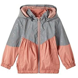 NAME IT Nmfmabriele reflecterende jas voor meisjes, roze, 98