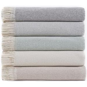 Todocama - Effen Multifunctionele Sprei - Zandbeige - 125 x 180 cm