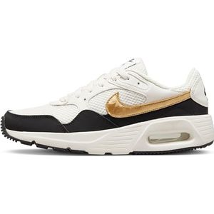 NIKE Air Max Sneaker voor dames, Phantom Metallic Goud Zwart Met, 36.5 EU