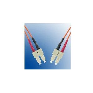 Microconnect FIB220025 glasvezelkabel, 25 m, SC, SC, oranje