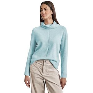 Street One Dames rolkraag sweater, Mellow Mint Mel., 40