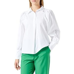 PCBRYNNE LS Shirt BC, wit (bright white), M