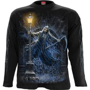 Spiral - Reaping in The Rain - Longsleeve T-Shirt Zwart, Zwart, XL