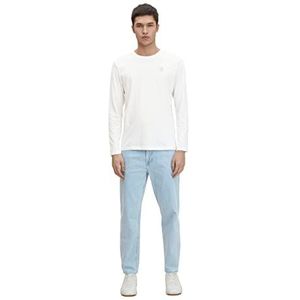 TOM TAILOR Denim Uomini Loose fit jeans 1029729, 10117 - Used Bleached Blue Denim, 34W / 36L