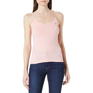 Mexx Singlet Chantal T-shirt voor dames, Mid pink, XS