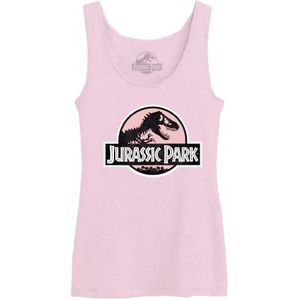 Jurassic Park Tanktop voor dames, Roze, M
