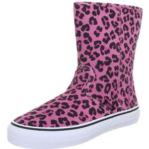 Vans Slip-On Boot, uniseks sneakers voor kinderen, Roze Suede Luipaard Aurora Roze, 32 EU