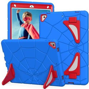 hoes voor iPad 9e generatie/iPad 8e generatie/iPad 7e generatie ipad hoes 10.2 inch robuuste, schokbestendige robuuste beschermhoes 10.2 inch met standaard voor kinderen