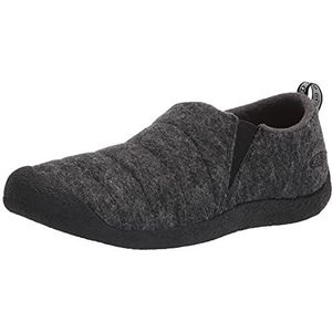 KEEN Howser 2 heren Slipper, Charcoal Grey Vilt Zwart, 42 EU