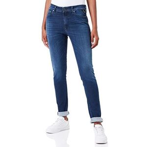 Replay dames Jeans Lucia Hyper Cloud, 007, donkerblauw, 27W / 28L