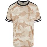 Urban Classics Heren T-Shirt Oversized Mesh AOP Tee simplesandcamo 3XL, Simplesandcamo, 3XL