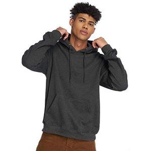 Urban Classics Heren hoodie Basic Terry Hoody, verschillende kleuren, maat S - 5XL, antraciet, XL
