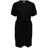 Object Dames Objfeodora S/S korte jurk Noos jurk, zwart, XL