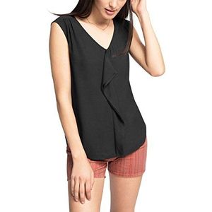 ESPRIT dames blouse, zwart (black 001), 40