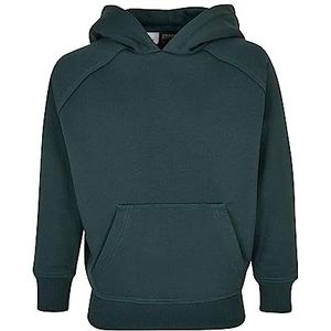 Urban Classics Jongens Boys Blank Hoody Hoodie Hoodie, groen (bottle green), 146-152