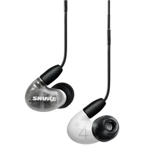 Shure Aonic 4 - Geluidsisolerende Hoofdtelefoon - Wit - In-ear - Hybride Transducers