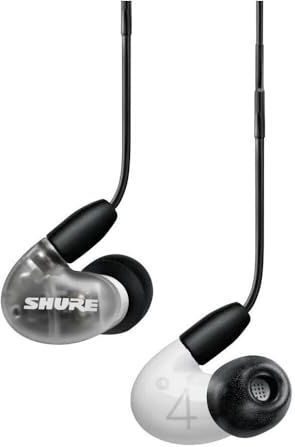 Shure Aonic 4 - Geluidsisolerende Hoofdtelefoon - Wit - In-ear - Hybride Transducers