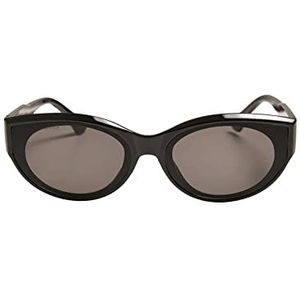 Urban Classics Uniseks zonnebril voor mannen en vrouwen met opberghoes, Sunglasses San Fransisco, zwart, één maat, zwart, One Size