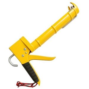 Professioneel siliconenkistool met antislip handgreep en druppelbescherming, universele applicator voor 310 ml cartridges