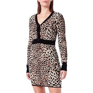 Just Cavalli Pullover voor dames, 001j Natural Leo Jacquard, XXS