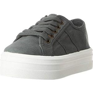 VICTORIA BARCELONA PLATFORM DYED CANVAS PLOMO 30