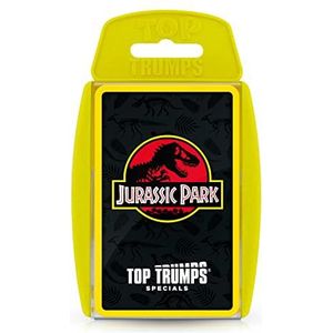 Top Trumps Jurassic Park Specials Card Game, reis door Isla Nublar en speel met Dr. Malcolm, Donald Gennaro, Eric Kirby en Alan Grant, educatief cadeau en speelgoed voor jongens en meisjes van 6 jaar
