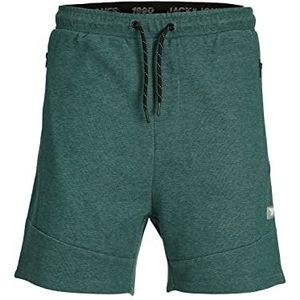 JACK & JONES PLUS Jpstair Sweat Shorts voor heren, Nb Pls, diep blauwgroen, 32, Diep Blauwgroen, 52/Groot