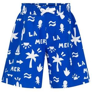 Petit Bateau Zwemshorts voor jongens, Porcelana/Marshmallow, 10 Jaar