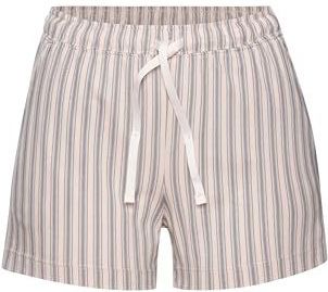 s.Oliver - Pyjamabroek - Crème / Lichtblauw / Zwart