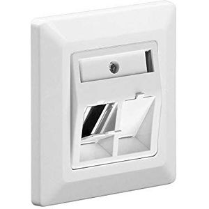 Goobay 95902 montageframe voor klinkcontactdozen, wit