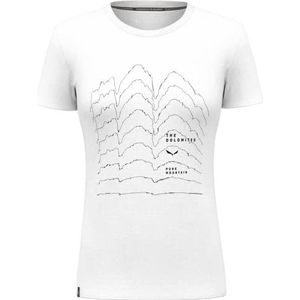 Salewa Unisex Pure Skyline Dry W T-shirt. T-Shirt