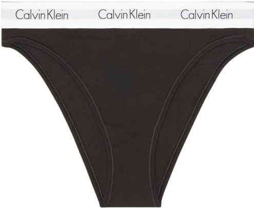 Calvin Klein - High Leg Tanga - Slip - Zwart