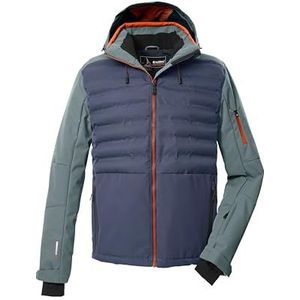 killtec - KSW 72 MN SKI JCKT - Hybride Jack - Nachtblauw - Met Afritsbare Capuchon