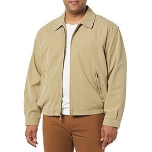 London Fog Heren Auburn Zip Front Golf Jacket (Regular & Big-Tall Maten), camel, M