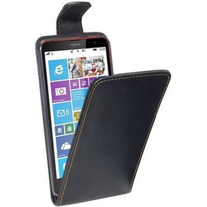 PEDEA Flipcase hoes voor Nokia Lumia 1320 tas, zwart