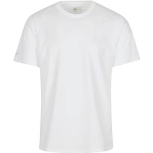 TRIGEMA Comfort Fit T-Shirt ronde hals wit, Effen