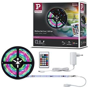 Paulmann 70513 SimpLED strip LED 10 watt strip basisset dimbaar wit kunststof 5 m Motion RGB