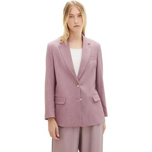 TOM TAILOR Damesblazer, 33964 - Dusty Lilac Melange, 36