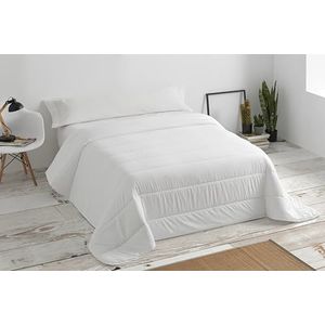 Degrees Home Calid Dekbed voor bedden met 135/140 cm, dekbed voor 140 cm brede bedden, lente en zomer, vezel 270 g/m², 220 x 220 cm, wit