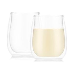 Bodum SKåL Dubbelwandig wijnglas, Chardonnay, 2 stuks, 0,25 l