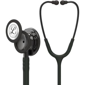 3M - Littmann Classic III - Stethoscoop - Zwart - Special Edition met Gerookt Borststuk
