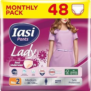 IASI Pants LADY, 48 wegwerp-slips voor dames, absorption Plus, maat M, 48 stuks