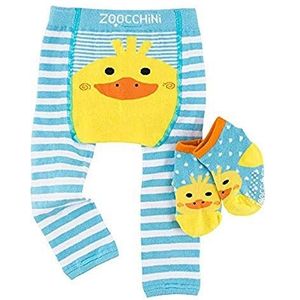 Zoocchini Leggings en sokken voor baby's, antislip, 12-18 maanden